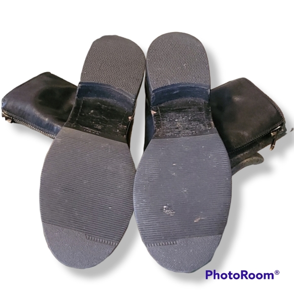 GUIDI Black Leather Zip Up Booties - Picture 8 of 9